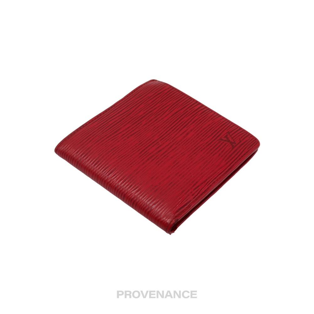 🔴 Louis Vuitton Marco Wallet - Red Epi Leather - Picture 4 of 9